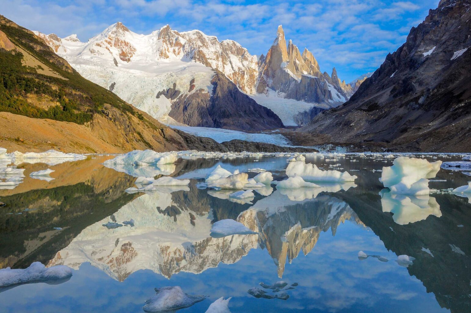 Los Glaciares national park in Patagonia.