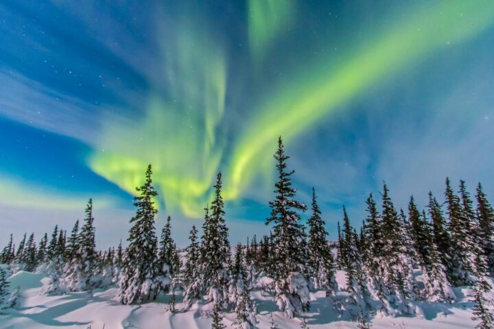 A view of Aurora from Canada.